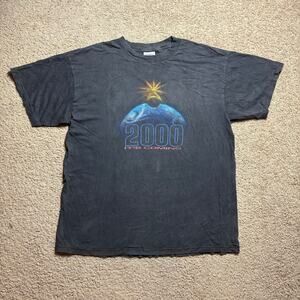 VINTAGE Y2K NEW MILLENNIUM YEAR 2000 it’s coming T-SHIRT men’s Sz XL